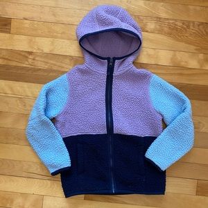 Lands End fleece sherpa jacket 7